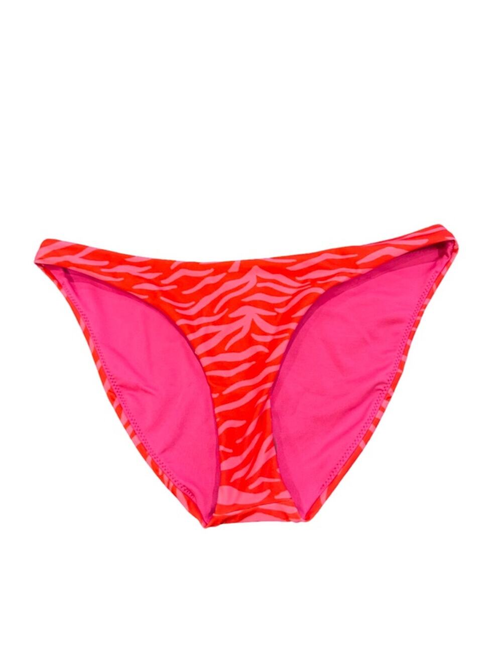 Peixoto Bella Printed Bikini Swim Bottom - Feisty Tiger Size M